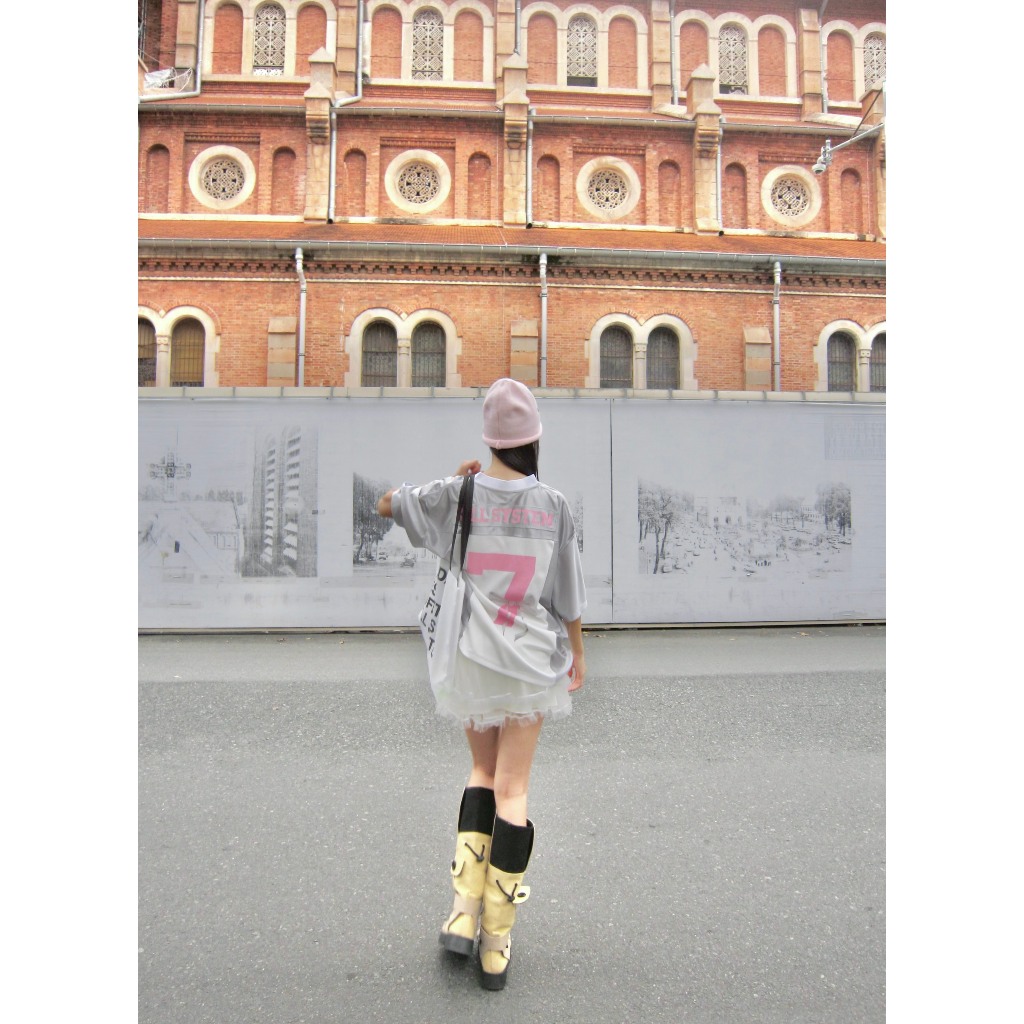 Áo thể thao jersey oversize Kill System Silly Love