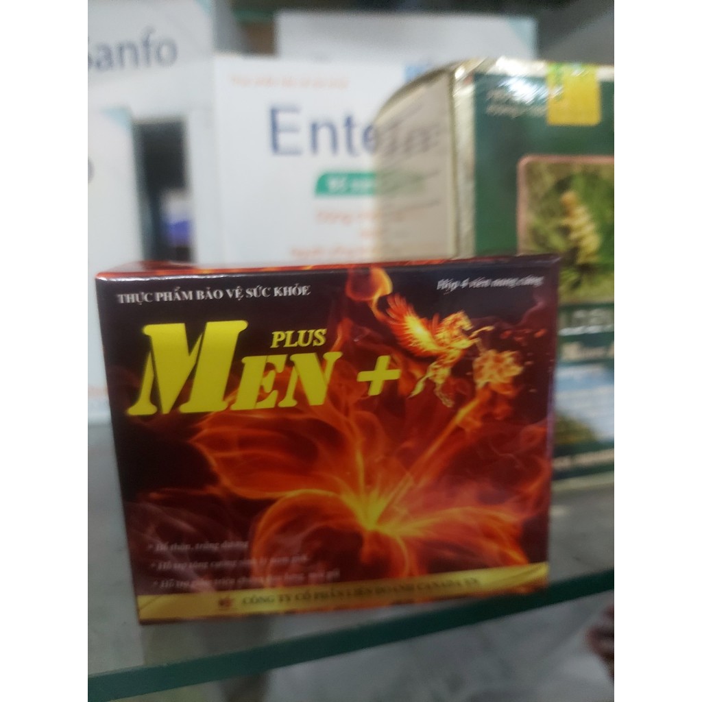 Men plus + (leeb men +, tương tự eva dream), tăng cường sinh lực, 1 hộp nhỏ 2 gói ( 4 viên)