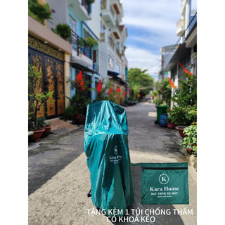 Bạt phủ xe máy vải dù loại 1