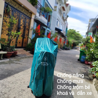 Bạt phủ xe máy vải dù loại 1