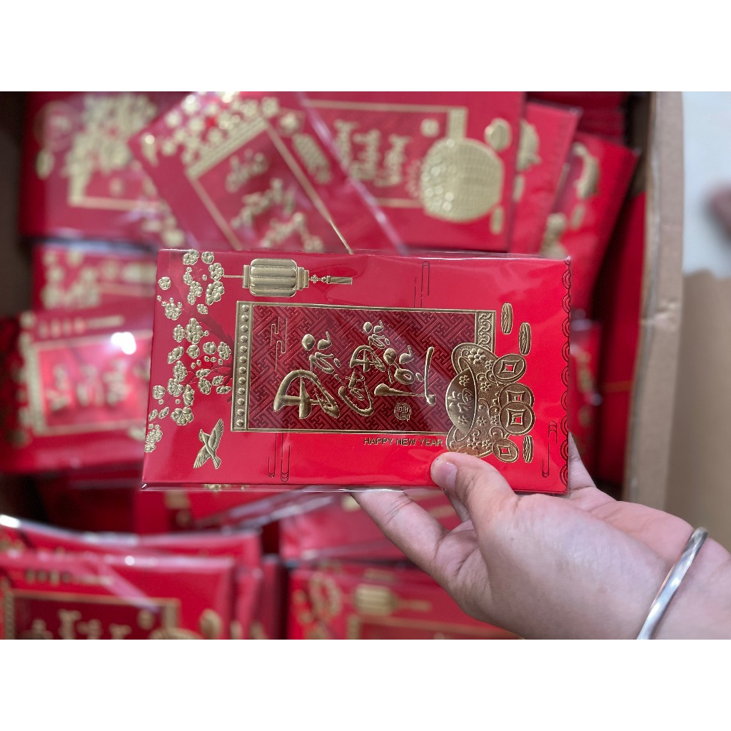 Set 12 lì xì đẹp 2024 hàng loại 1