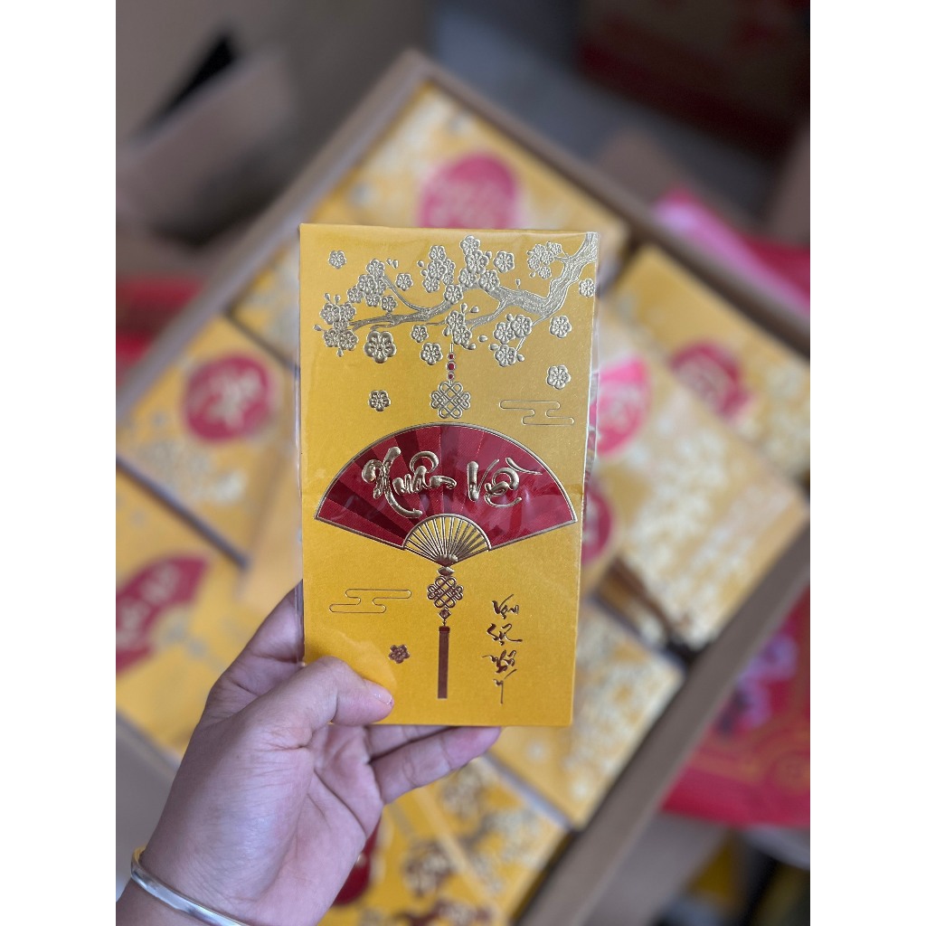 Set 12 lì xì đẹp 2024 hàng loại 1