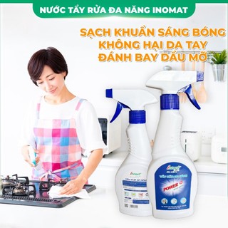 Nước tẩy rửa đa năng inomat - xịt là sạch 350ml