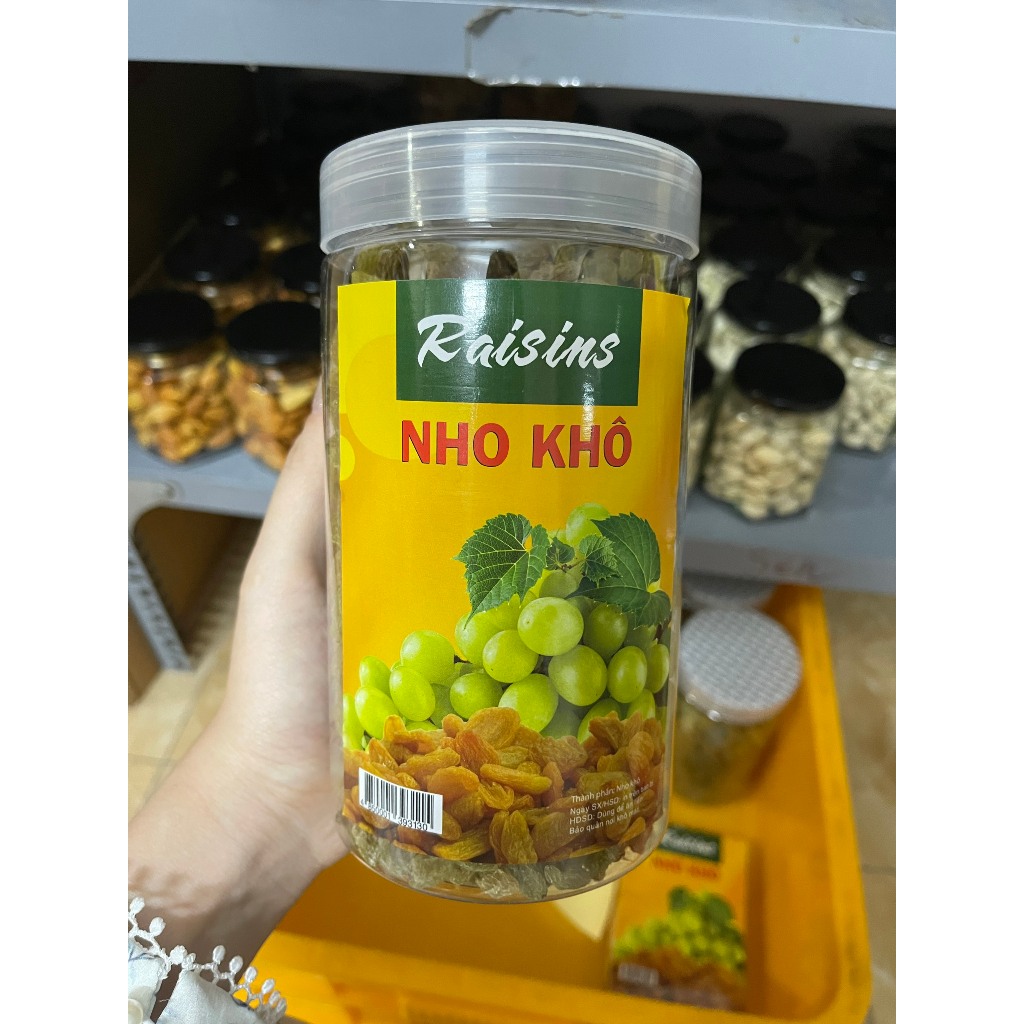 500g Nho Khô Xanh Chile Cao Cấp