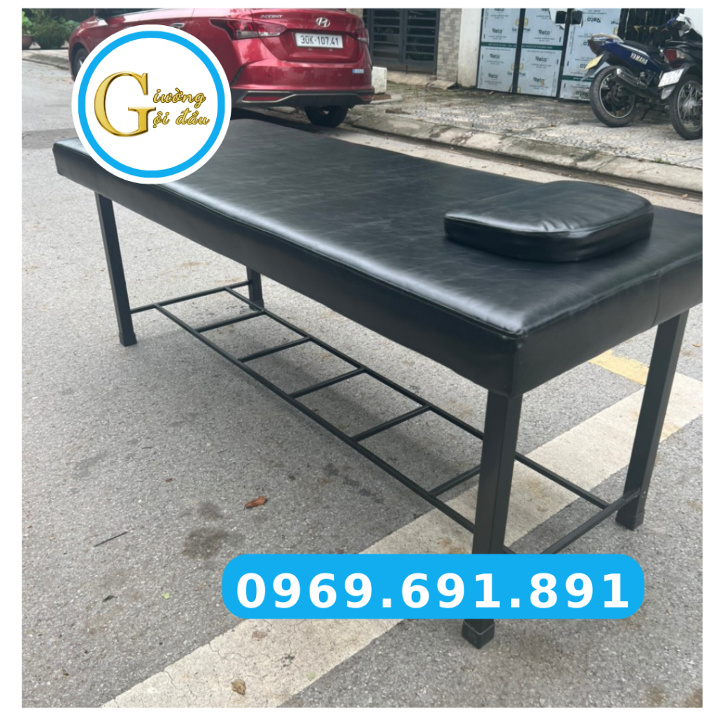 Giường spa chân sắt, giường massage, giường nối mi, gường làm mặt chuyên dùng cho spa, thẩm mỹ viện