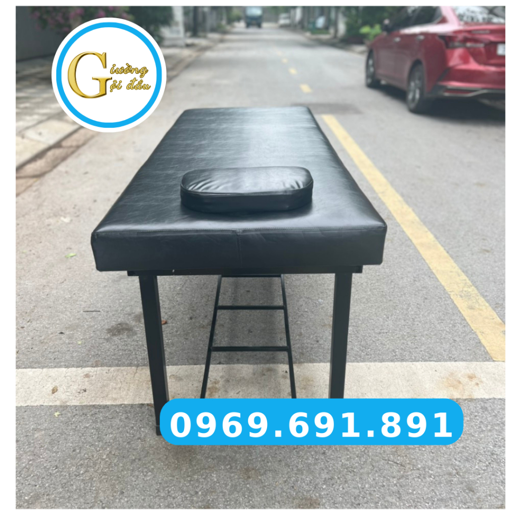 Giường spa chân sắt, giường massage, giường nối mi, gường làm mặt chuyên dùng cho spa, thẩm mỹ viện