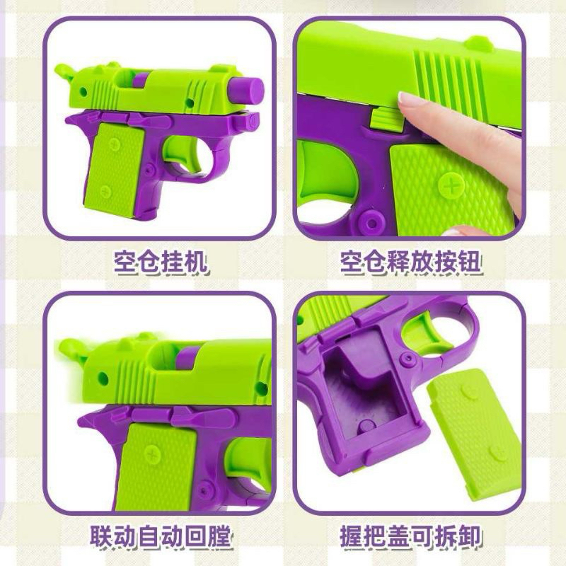 Đồ Chơi 3D Súng Vô Tri Dao Cà Rốt Trọng Lực 3D Hot Trend