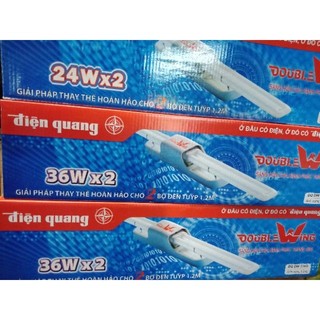 Bộ đèn DOUBLEWING Điện Quang ĐQ DW 236D ( 2x36W daylight )