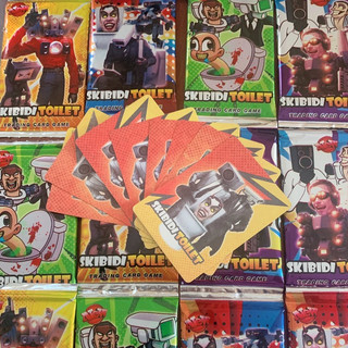 [ RANDOM CARD ] - Thẻ bài Skibidi Toilet thẻ sưu tầm ảnh bài cứng cáp