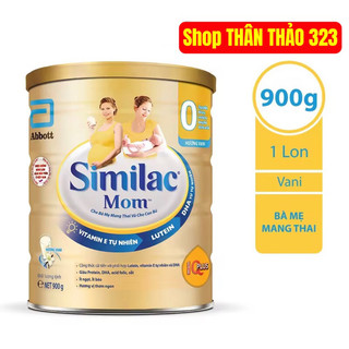 Sữa bột similac mom hương vani 900g