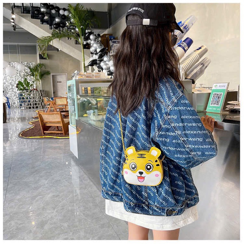 TÚI HỘP DA MỀM ĐEO CHÉO CHO BÉ TRAI VÀ BÉ GÁI