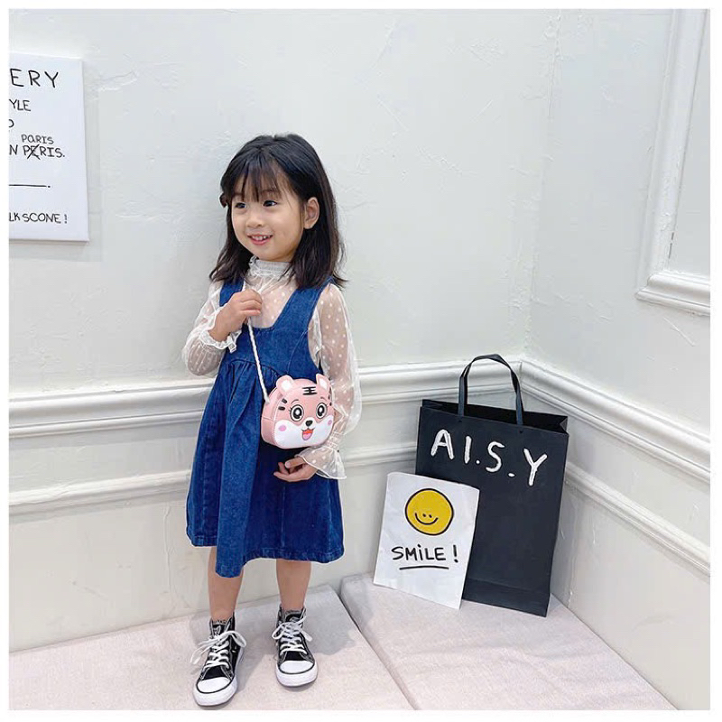 TÚI HỘP DA MỀM ĐEO CHÉO CHO BÉ TRAI VÀ BÉ GÁI