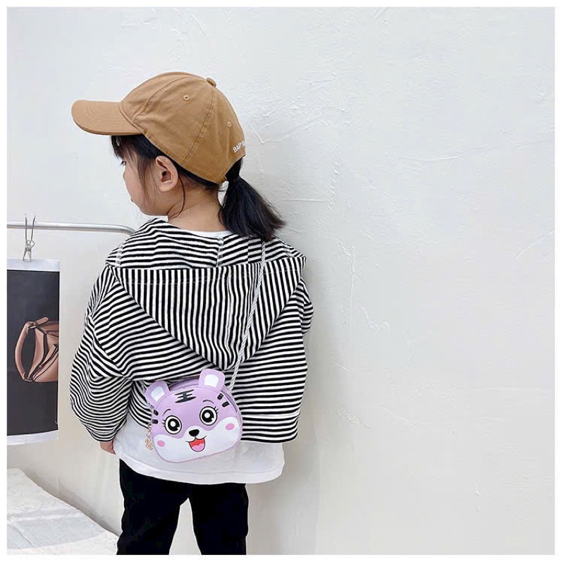 TÚI HỘP DA MỀM ĐEO CHÉO CHO BÉ TRAI VÀ BÉ GÁI