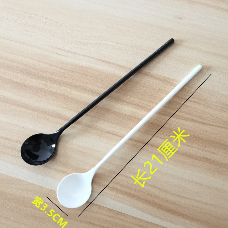 Muỗng nhựa cán thon dài 21cm