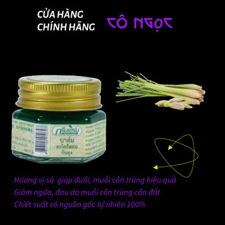 Cao sả bôi trị muỗi Green herb Thái Lan