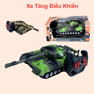 Đồ Chơi Xe Tăng Điều Khiển Từ Xa Di Chuyển Siêu Cấp Thiết Kế Thực Tế Cho Bé Vui Chơi