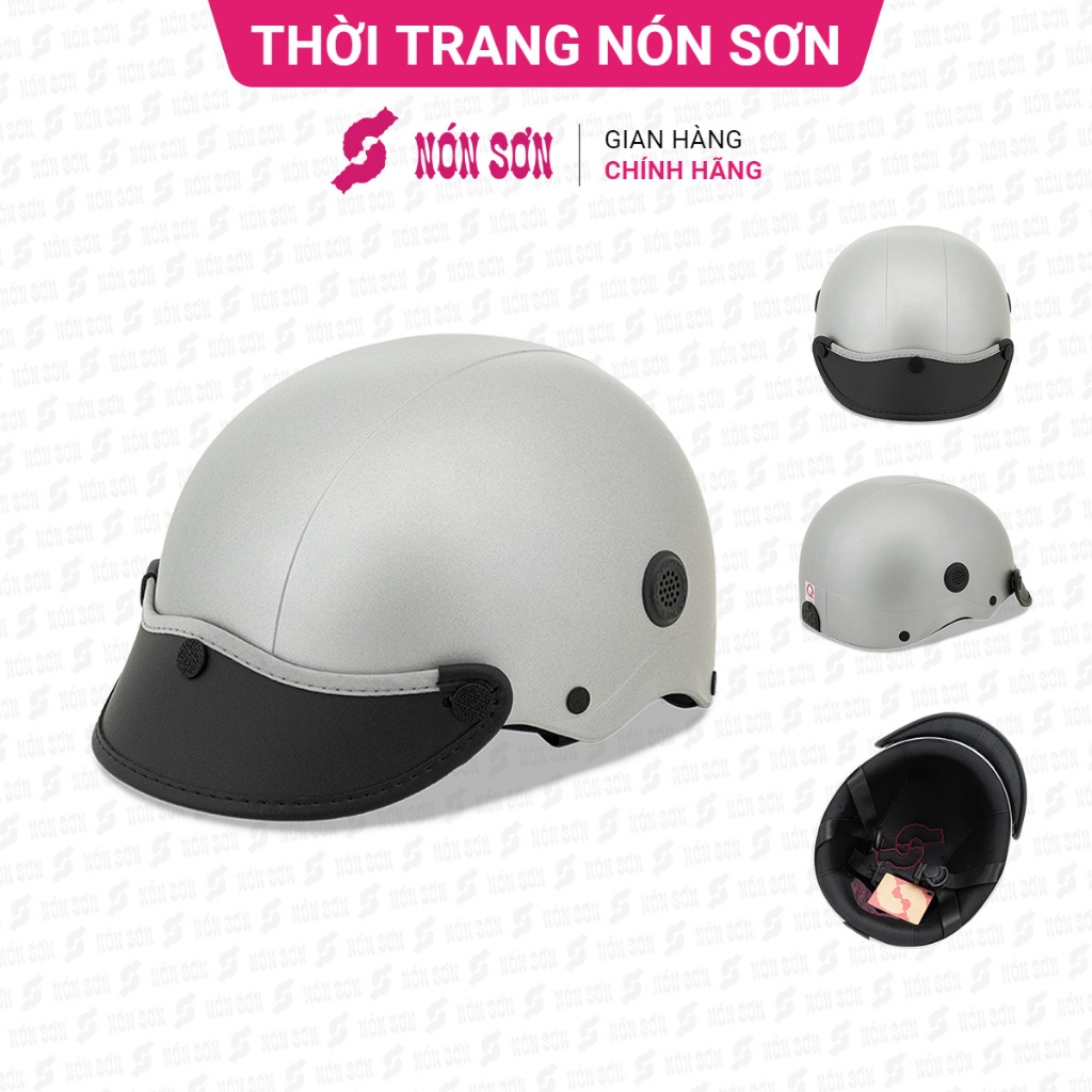 Mũ bảo hiểm lỗ thông gió NÓN SƠN chính hãng ATG-XM181