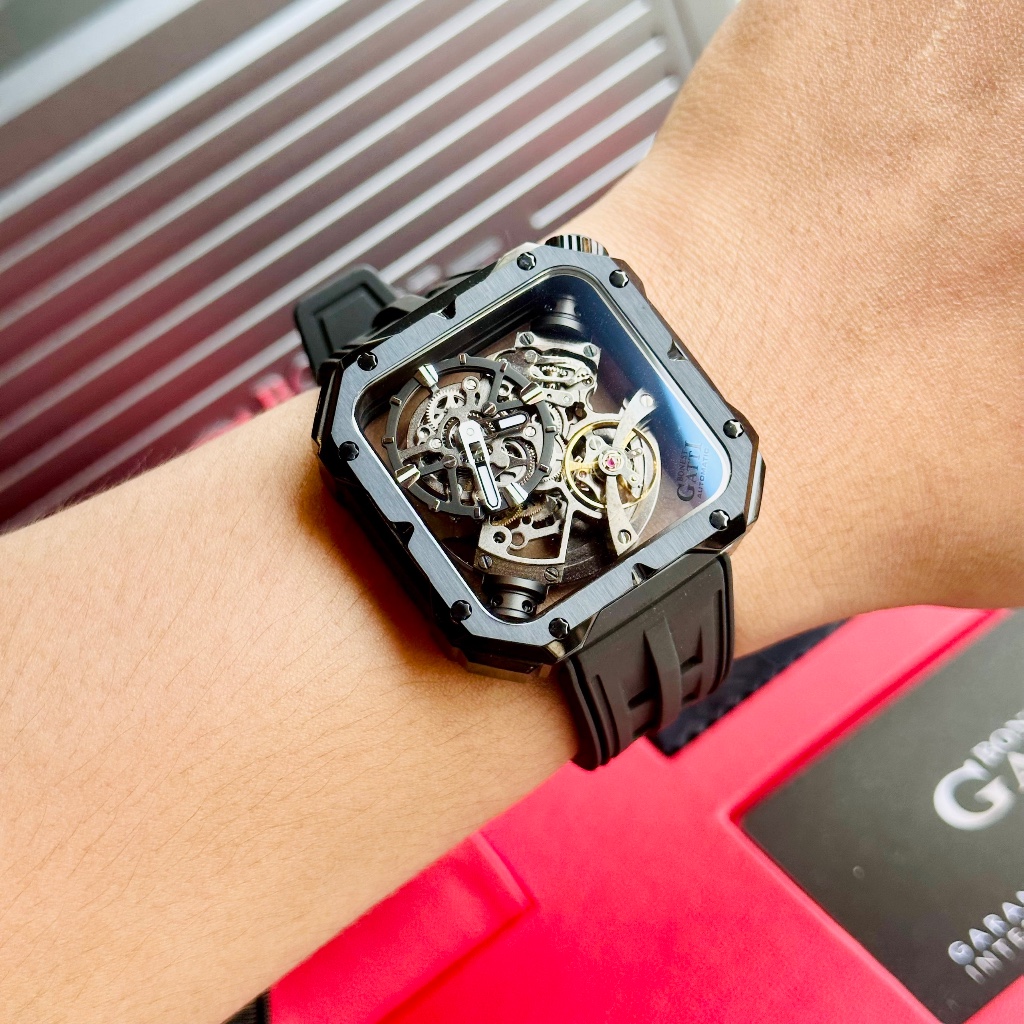 Đồng hồ Nam Bonest Gatti Mechanical Movement BG5804-A2, Authentic, Fullbox, Luxury diamond watch