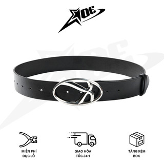 (Có sẵn) AOE STUDIO - Thắt lưng nam nữ Y2K chất da PU cao cấp logo X cá tính