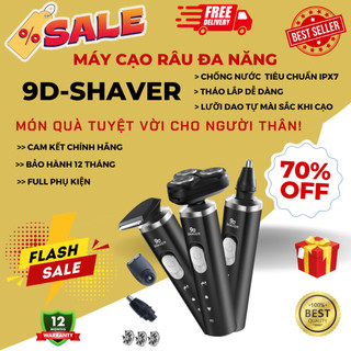 Máy cạo râu 9d shaver - độc quyền thương hiệu & chất lượng tại vn