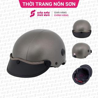 Ảnh chụp Mũ bảo hiểm nửa đầu lỗ thông gió chính hãng NÓN SƠN TG-XM151 tại TP. Hồ Chí Minh