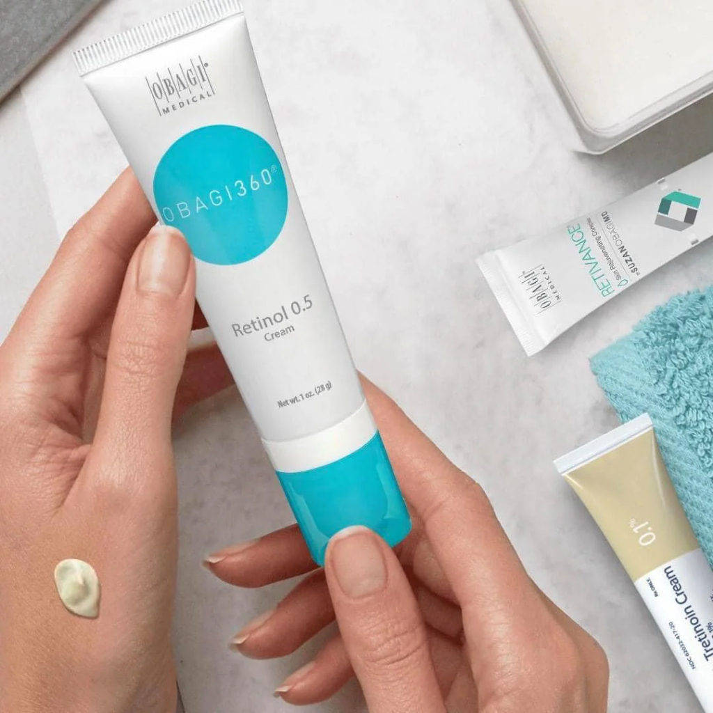 Kem dưỡng da Obagi Retinol 0.5% Giúp Trẻ Hóa Da, Ngừa Mụn 28g