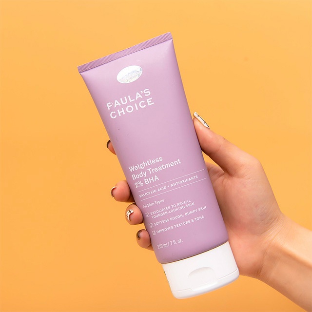 Kem Dưỡng Thể Paula's Choice Weightless Body Treatment 2% BHA Cải Thiện Lỗ Chân Lông 210ml