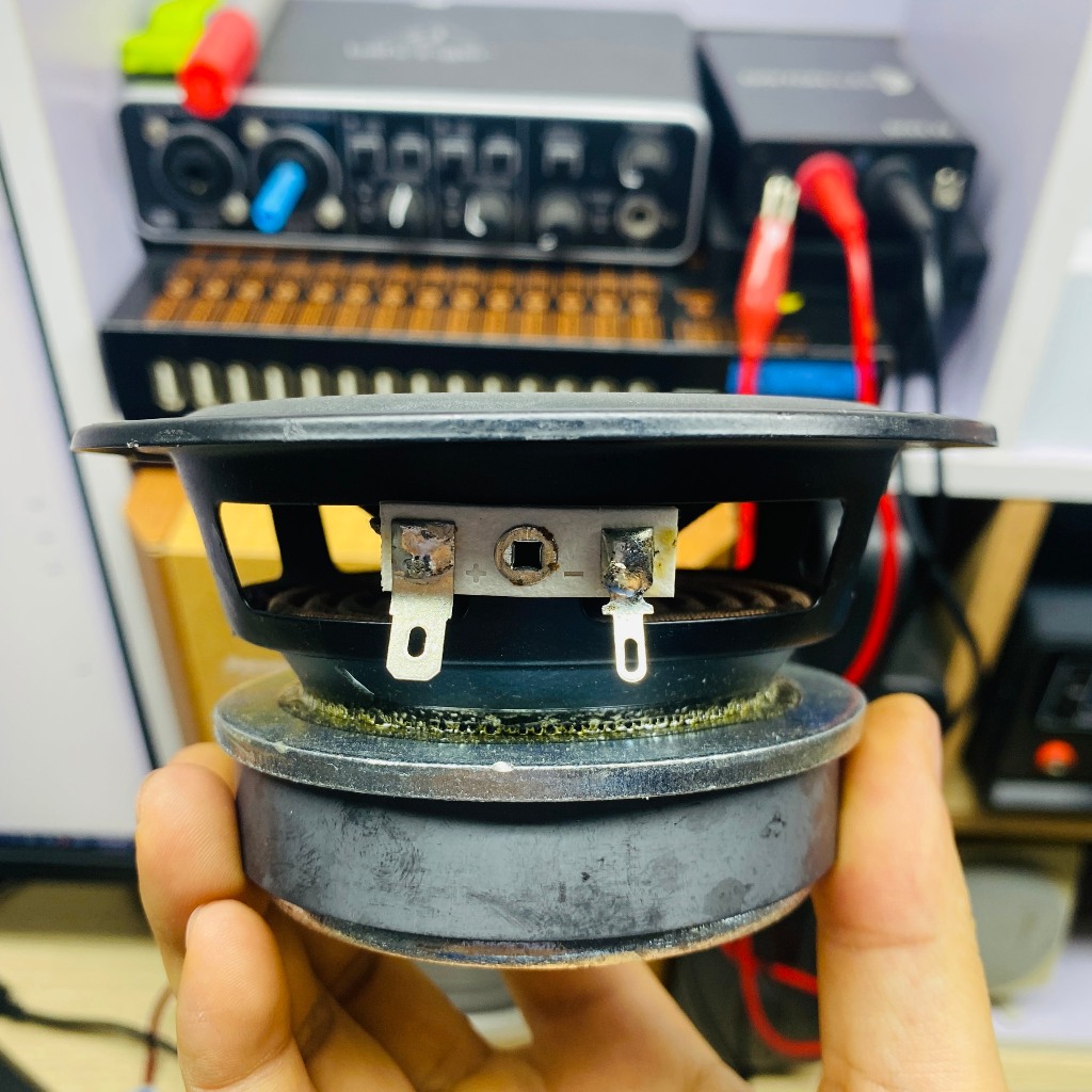 Loa mid bass 4 inch màng carbon 4R 30W