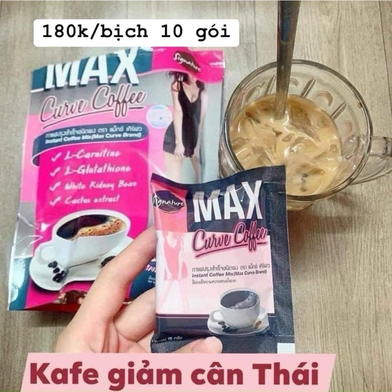 Cà phê giảm cân MAX CURVE COFFEE Thái Lan