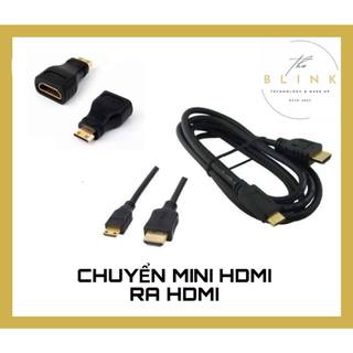 Cáp chuyển/ đầu chuyển mini hdmi ra hdmi, mini hdmi to hdmi