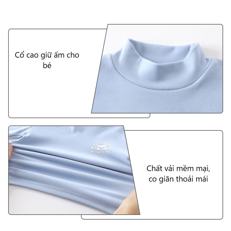 Áo giữ nhiệt gấu trúc dễ thương cho bé hàng Quảng Châu mẫu mới 2023