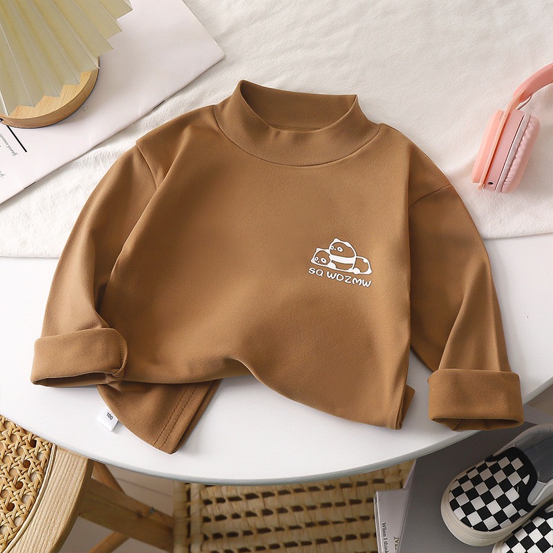 Áo giữ nhiệt gấu trúc dễ thương cho bé hàng Quảng Châu mẫu mới 2023