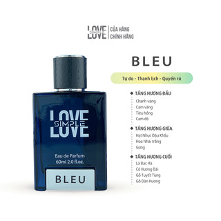 Nước Hoa SIMPLE LOVE BLEU – 12ml,60ml