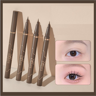 Bút kẻ mắt Kaka sea kẻ mắt nước ngòi mảnh 0.01mm màu nâu đen không trôi nội địa trung D70 - sammi beauty 