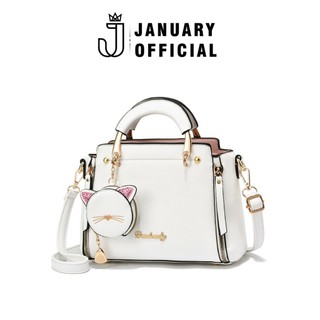 Túi xách nữ thời trang JANUARY OFFICIAL GC01 đi tiệc đi làm đeo vai đeo chéo có quai xách, túi xách công sở nữ cao cấp 2