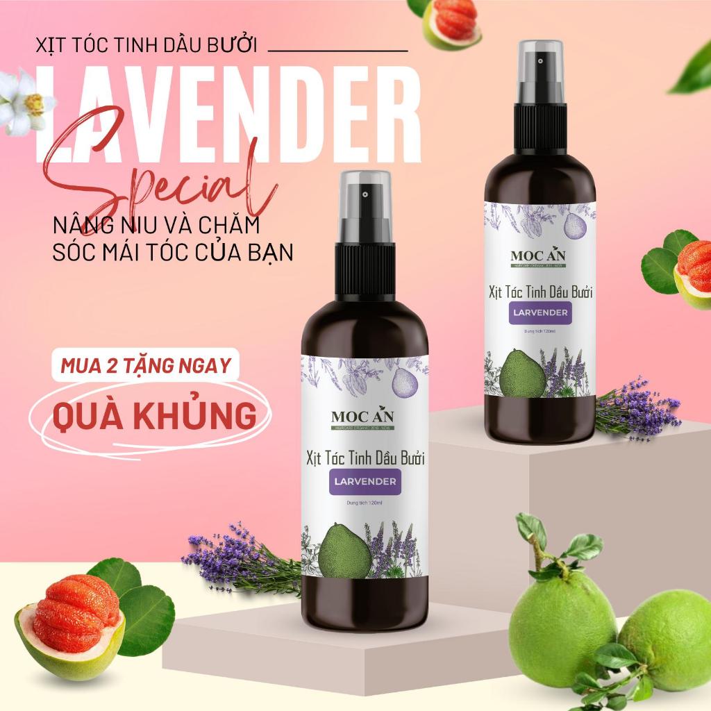Xịt Bưởi Tinh Dầu Oải Hương  Mộc Ân Haircare