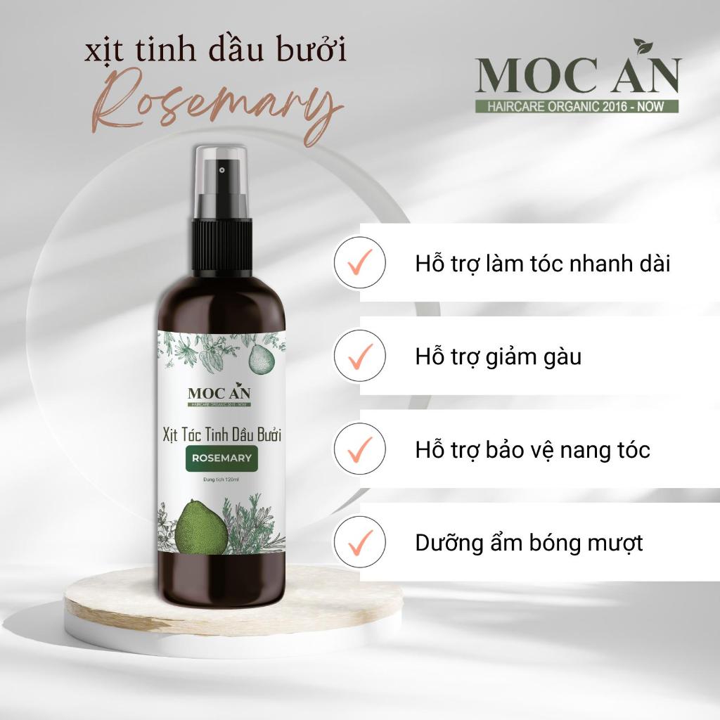 [BRO120] Xịt Bưởi Tinh Dầu Hương Thảo [120ML] Mộc Ân Haircare