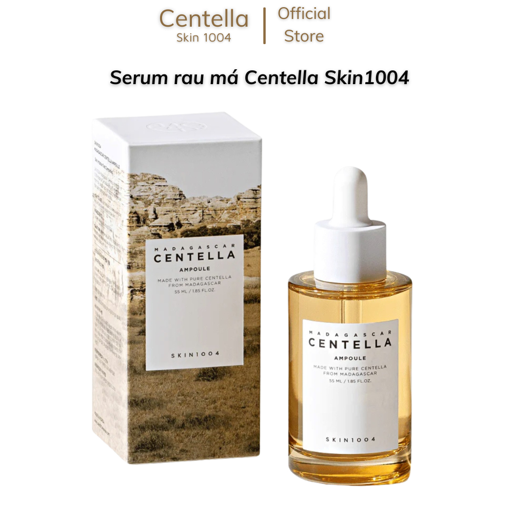 Serum Rau Má Centella Skin1004 100ml Giảm Mụn Và Dành Cho Da Nhạy Cảm Madagascar Centella Ampoule