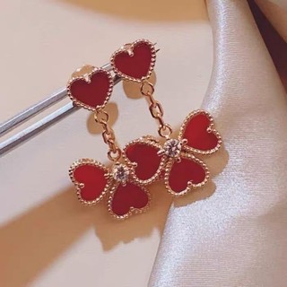 Khuyên tai bạc ý 925 mạ vàng 18k mạ vàng cecy 29111