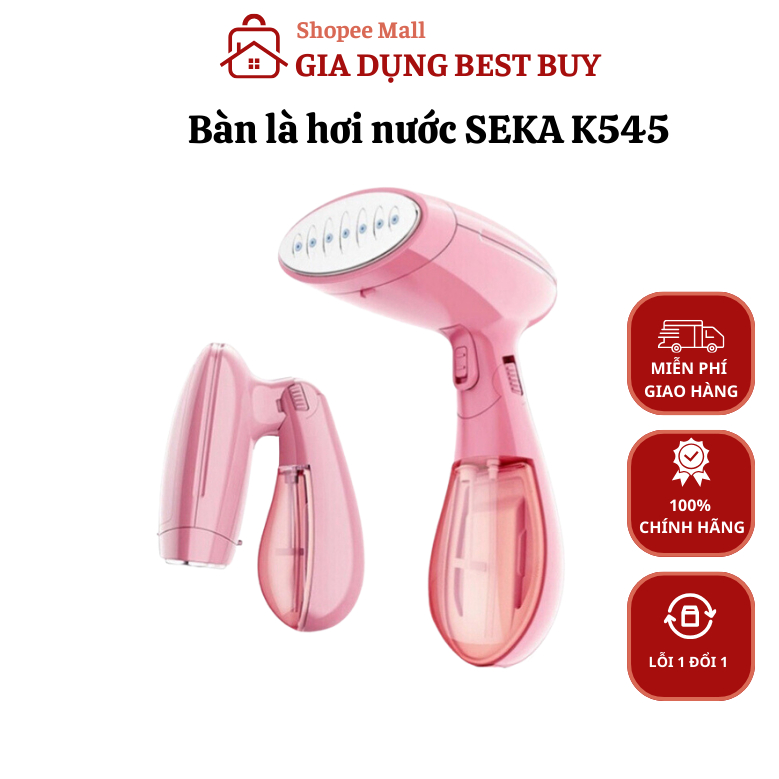 Bàn là hơi nước cầm tay seka chính hãng bảo hành 12 tháng