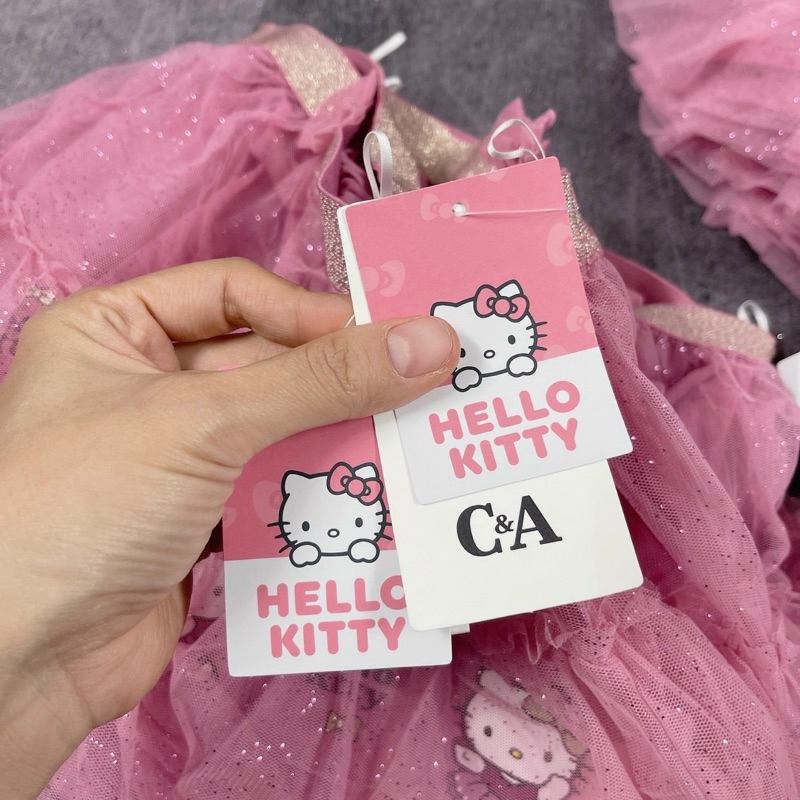 XD- Chân váy Hello Kitty C&A size 2/3y-8/9y