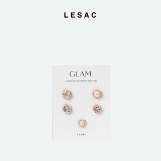Set pin cài túi LESAC GLAM