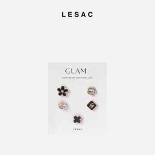 Set pin cài túi LESAC GLAM