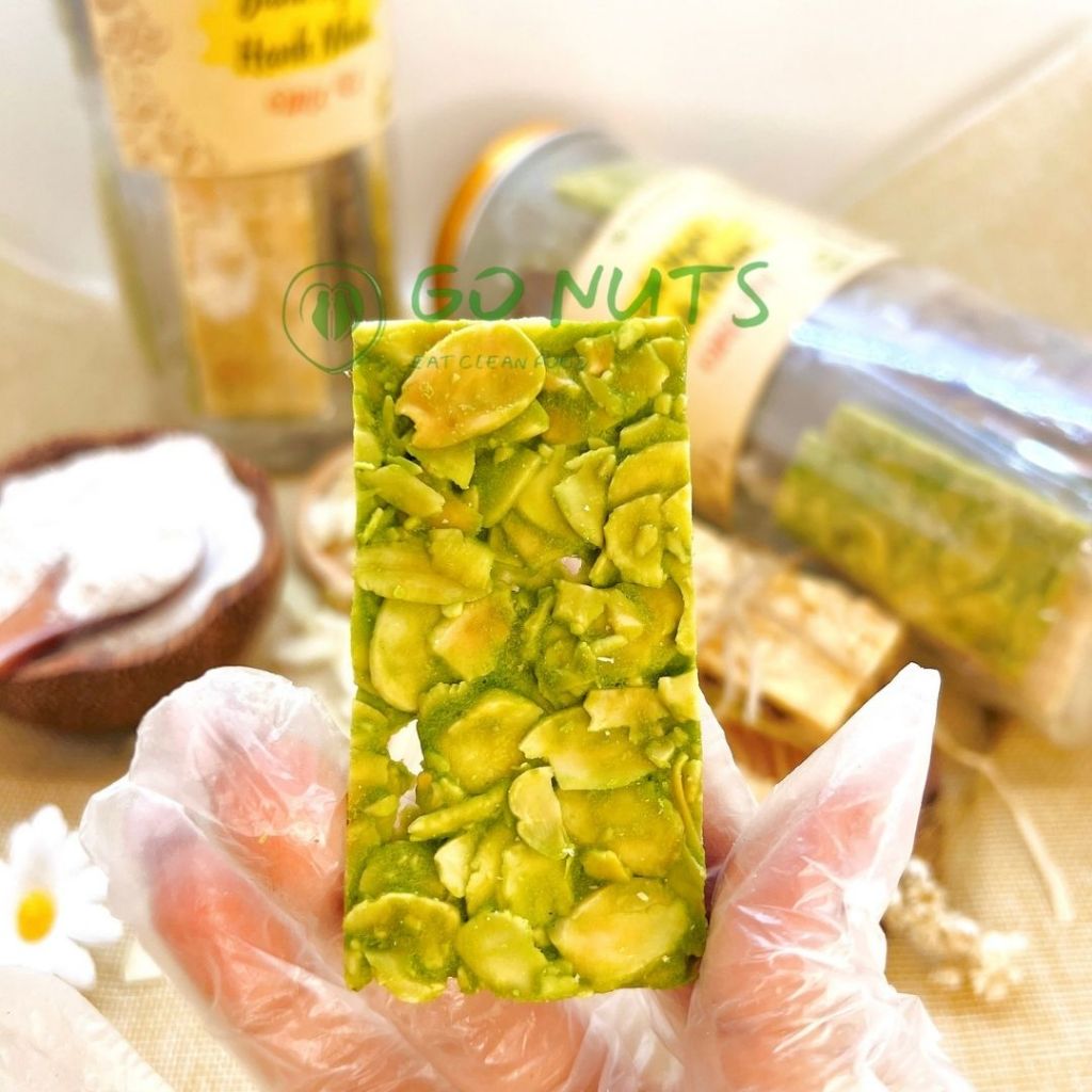 Túi 250g Bánh ngói hạnh nhân GO NUTS Không đường Bánh ăn kiêng hỗ trợ giảm cân Bánh hạt dinh dưỡng ngũ cốc bánh healthy