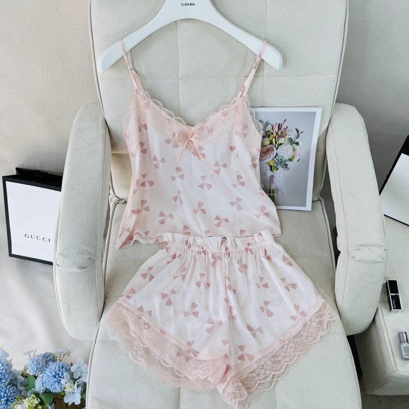 Đồ Bộ Ngủ Hai Dây Mặc Nhà Có Mút Ngực Đủ Size AMANTA AMTS73