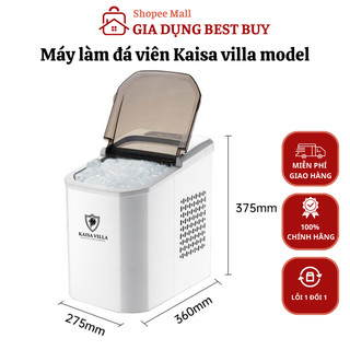 Máy làm đá viên Kaisa Villa model JD 8076, máy làm đá tự động thông minh, chính hãng