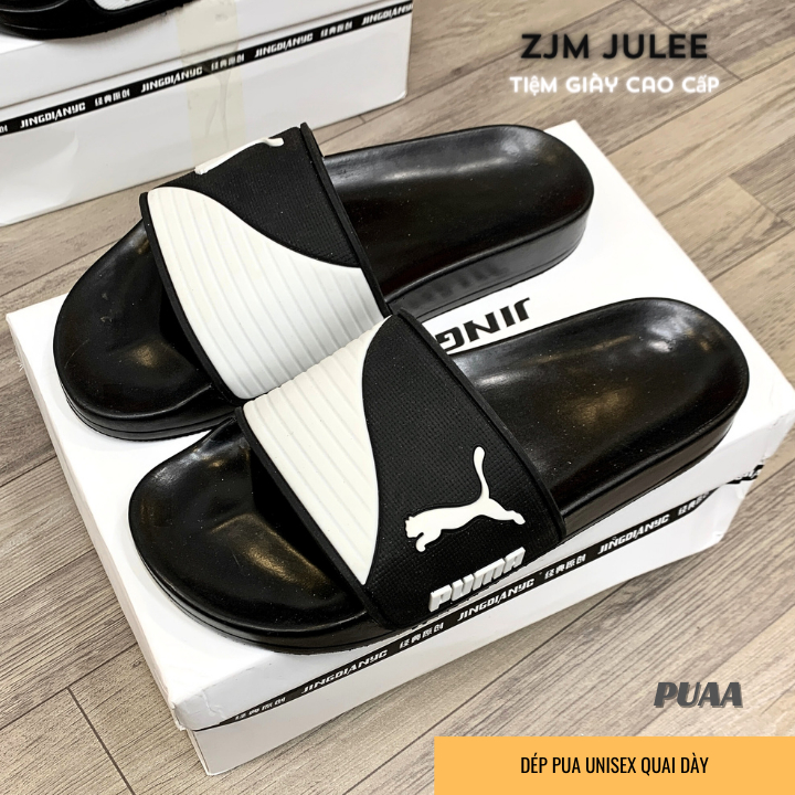 Dép nam nữ quai ngang thời trang bản cao cấp - Mẫu dép mới hot trend