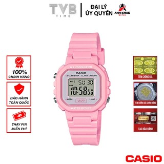 Đồng hồ nữ dây nhựa Casio chính hãng LA-20WH-4A1DF (30mm)