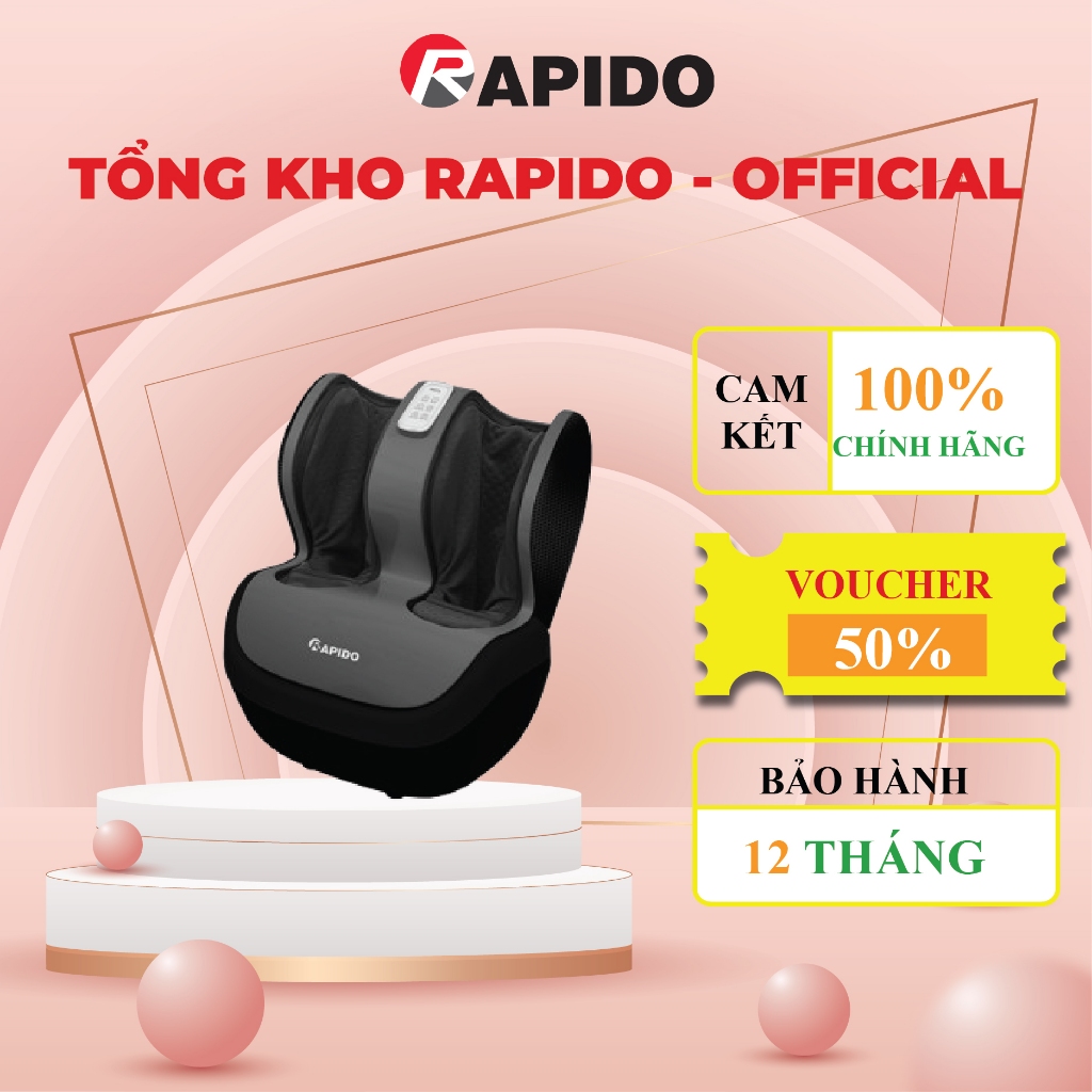 Máy massage chân Rapido đa chức năng RLM60
