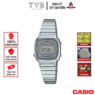 Đồng hồ nữ dây kim loại Casio chính hãng LA670WA-7DF (24mm)